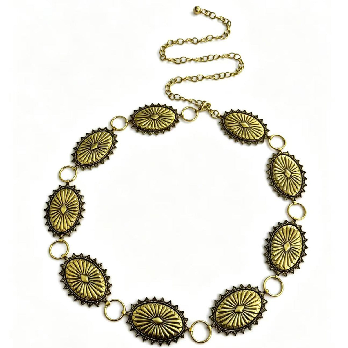Vintage Layered Waist Chain for Women - Boho Tassel Body Chain for Beach & Party