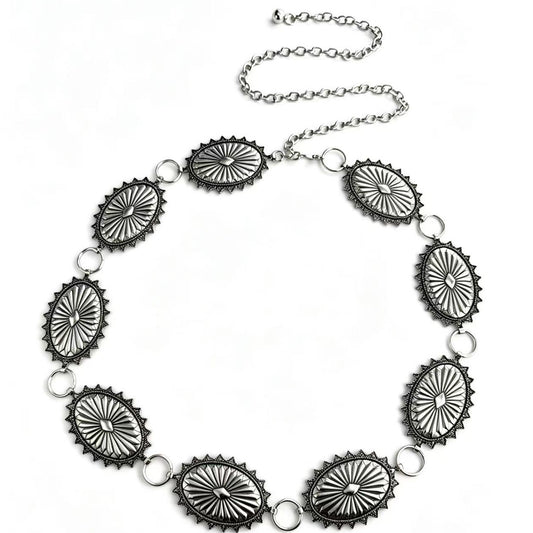 Vintage Layered Waist Chain for Women - Boho Tassel Body Chain for Beach & Party