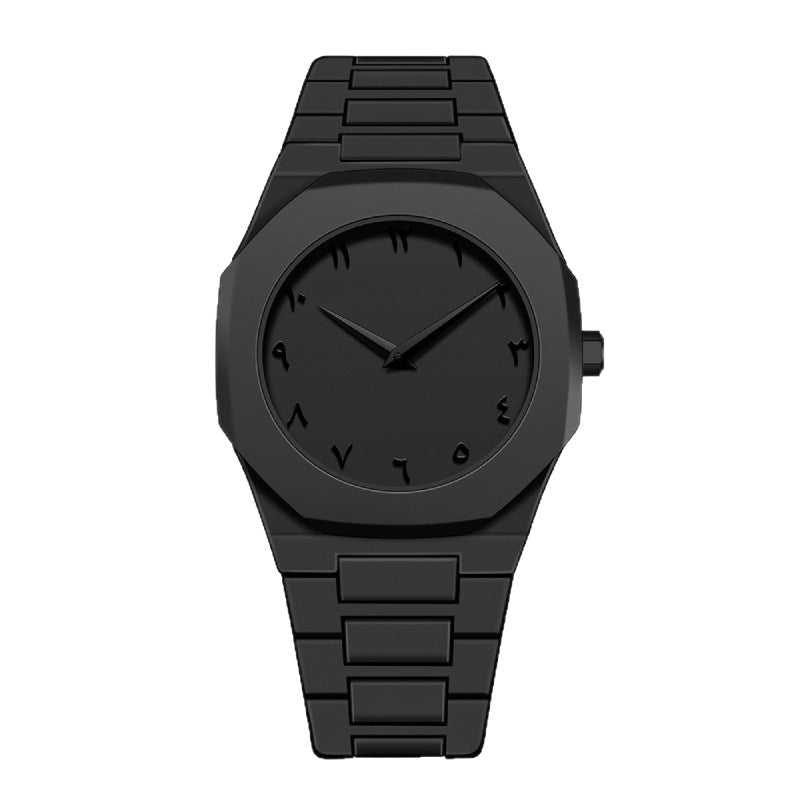 Best-Selling Waterproof Men's Watch with Roman Numerals — Premium-Look Plastic Design